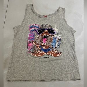 Never Worn Vintage 1980's Big Foot “Bo Knows Spring Break Florida” Tank